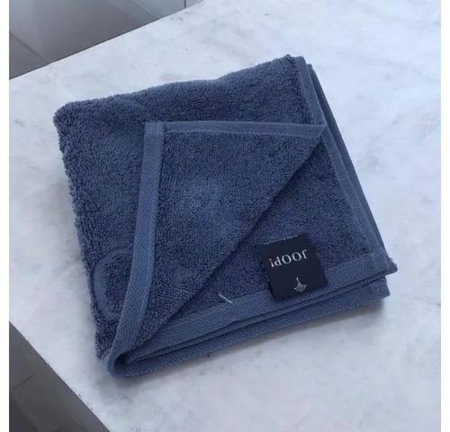 JOOP! Handtücher Uni Cornflower 1670 Marine, 100% Baumwolle in blau von JOOP!