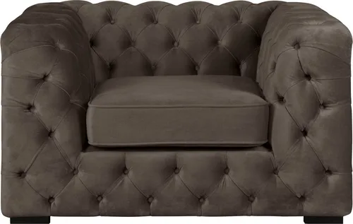 Home affaire Chesterfield-Sessel Kalina Sessel, mit klassischer Chesterfield-Knopfheftung, sehr hochwertige Qualität