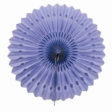 Creativery 1 Papierfächer 25cm (Flieder 462H) // Deko Papier Fächer Rosetten Blumen Raumdeko Papierrosetten Hängedeko