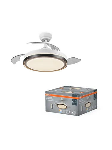 Osram Deckenventilator Retractable 1070 66W Weiß