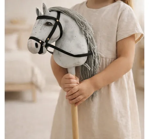 Haasenstrauch Sweety Toys 14521 Mira Mondfleck Steckenpferd in schwarz von Haasenstrauch