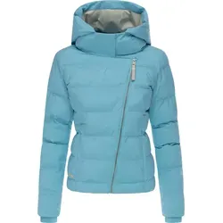Ragwear Damen Winterjacke Harlen YOUMODO Cloud 3XL - Funktionsjacken: Wasserdichte Steppjacke mit asymmetrischem Reißverschluss und atmungsaktiver Membran für optimalen Komfort an kalten, nassen Tagen.