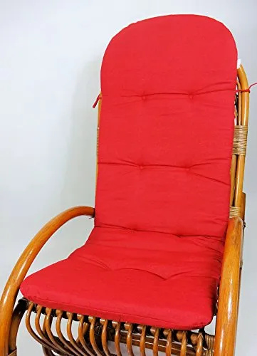 Rattani Ersatzpolster für Schaukelstuhl in rot von Rattani
