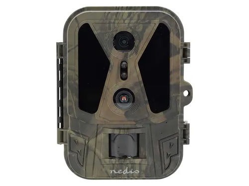 NEDIS Wildkamera WCAM280GN – 4K Nachtsicht Kamera - Erleben Sie beeindruckende Naturaufnahmen mit der NEDIS Wildkamera WCAM280GN. Wetterfest und mit unauffälliger Nachtsicht, ideal für Naturbeobachtungen und Grundstücksüberwachung bei Tag und Nacht.