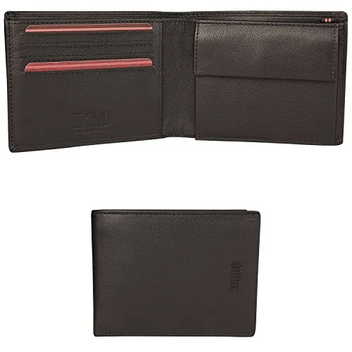 mano Geldbörse Medio Herren 021237 schwarz – Elegante Lederbörse