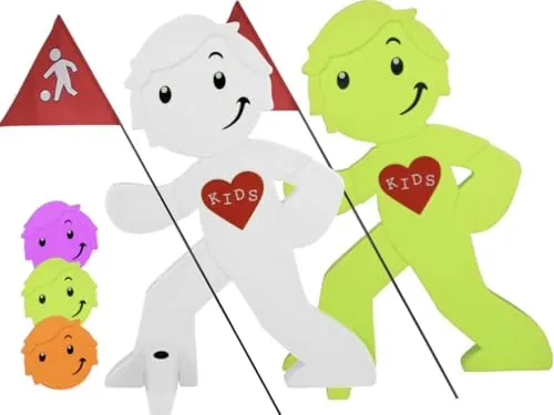 StreetBuddy Warnschild Warnfigur von StreetBuddy