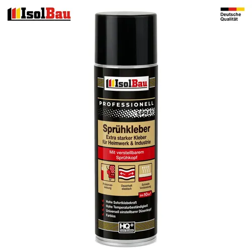 Sprühkleber 500ml - Extra Stark Kontaktkleber für vielseitige Anwendungen - Kategorie: Kleber & Leime. Dieser flexible und wasserresistente Sprühkleber eignet sich ideal für Materialien wie Leder, Metall und Textilien und bietet eine Ergiebigkeit von 8-10 m².