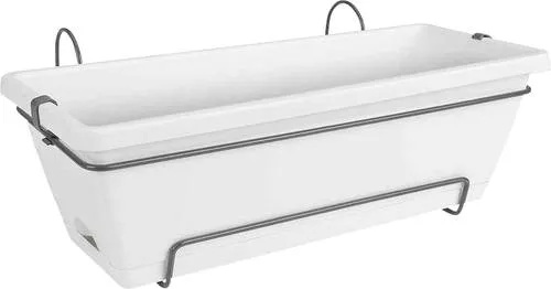 Elho 5011805015000Pflanzgefäß Kunststoff Weiß