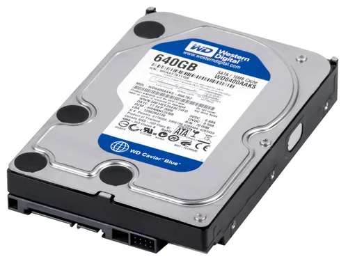 WD WD6400AAKS 640GB Festplatte - Interne 3,5 Zoll Festplatte mit 7200 U/min und 640 GB Speicher, ideal für Desktop-PCs und Mac, bietet Zuverlässigkeit und hohe Geschwindigkeit.