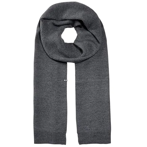 Enter the Complex® Merino Schal - 100% feine Merino Wolle, anthrazit - Eleganter Schal aus 100% Merino Wolle, 210 x 30 cm, der nicht kratzt und windabweisend ist. Ideal für jede Jahreszeit, fair gehandelt und mit geprüfter Qualität.