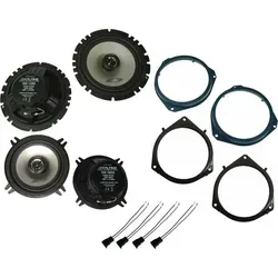 DSX Alpine Lautsprecher Set für Opel Corsa C X01 Bj 00-03