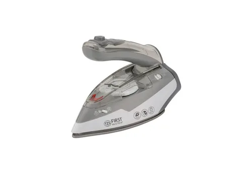 TZS FIRST AUSTRIA Reise-Dampfbügeleisen - Mini Bügeleisen mit Klappgriff, ideal für Urlaub und Camping, leicht und kompakt (750g) mit Spannungswähler für 110/240 Volt.