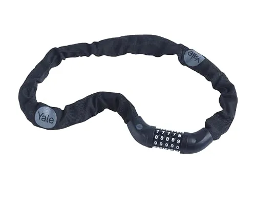 Yale Fahrrad-Kettenschloss mit Zahlenschloss von Yale