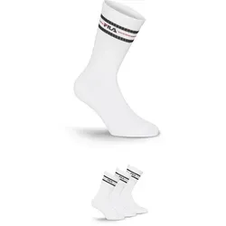 Fila Socken UNISEX LIFESTYLE PLAIN SOCKS (3-Paar, 3 Paar) mit Logo-Schriftzug