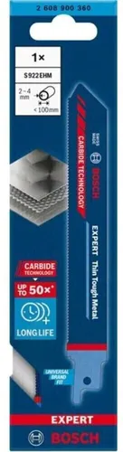Bosch Accessories 2608900360 EXPERT 'Thin Tough Metal’ S 922 EHM Säbelsägebla...