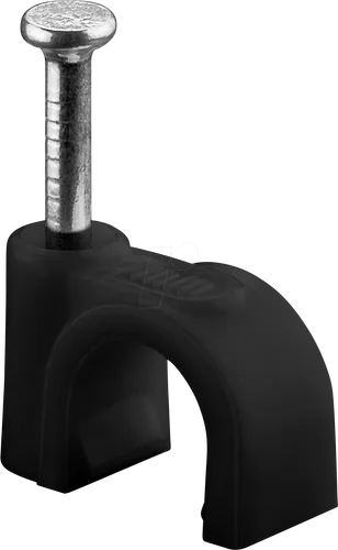 GOOBAY 64680 - Kabelschelle 7 mm schwarz 100er Box