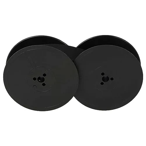 vhbw Farbband Schriftband kompatibel mit Silver Reed 510 DX, 280 Deluxe, 180 Deluxe, 280, 180 Schreibmaschine - Schwarz