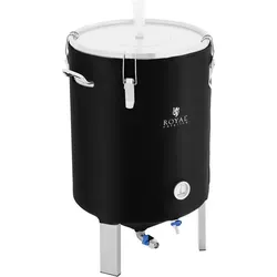 Royal Catering Bierzapfanlage Fermenter 60 L aus Edelstahl