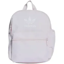Adidas Adicolor Classic Small Backpack IC8537 - Rosa - Klassischer Rucksack im adidas-Stil, aus 100% recyceltem Polyester und mit praktischer Reißverschlusstasche für Handy und Schlüssel. Ideal für Mädchen, Größe: 10,25 l.