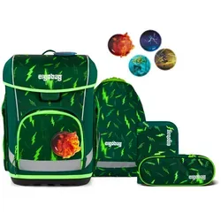 ergobag cubo light Schulranzen-Set 6-teilig - Schulranzen für Grundschüler, ultraleicht mit nur 860g, ergonomisches Hugging-System für optimalen Tragekomfort und 100% recycelte Materialien.