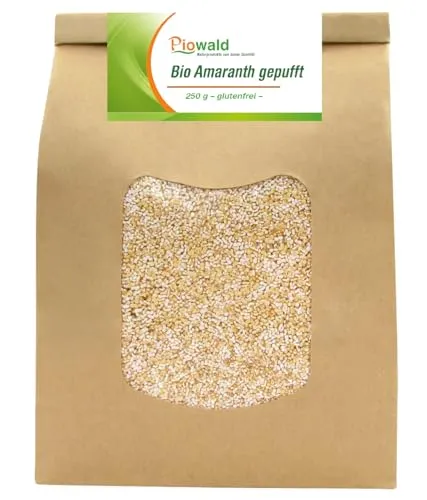 BIO Amaranth gepufft - 250g, glutenfrei