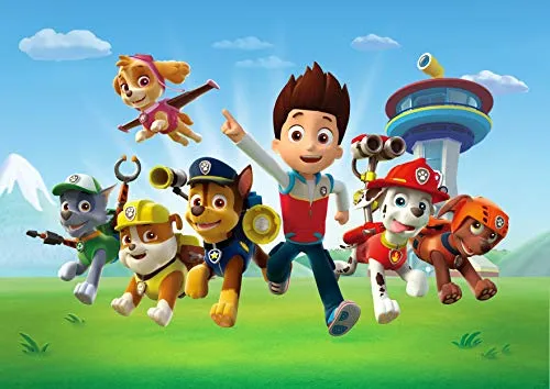 Produktbild AG Design Paw Patrol eilen zur Hilfe Vlies Fototapete