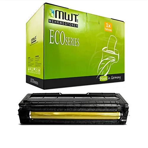Mehrwegtoner 1x MWT Toner für Ricoh Aficio SP C 250 sf e SFw DN ersetzt 407546 Yellow Gelb