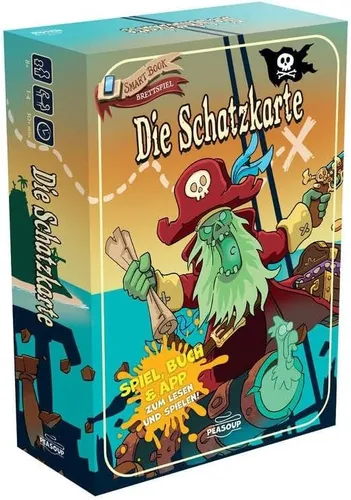 Die Schatzkarte NEU in OVP - Entdecke spannende Abenteuer mit diesem Gesellschaftsspiel von Amigo. In der Originalverpackung bietet es Spielspaß für die ganze Familie und fördert die Teamarbeit.