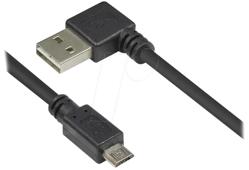 GC 2510-EUM005W - USB 2.0 Kabel, EASY A Stecker auf Micro B Stecker, 0,5 m