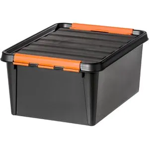 Smartstore Aufbewahrungsbox Pro 14 L, 14 Liter, mit Deckel, Kunststoff, 40 x 30 x 19cm