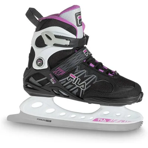 FILA SKATES Primo Ice Lady Inline Skate Damen - Größe 38 - Eislauf-Schlittschuhe für alle Niveaus mit unübertroffenem Komfort und Leistung, ausgestattet mit einem Samt Innenfutter und exklusivem Fila Kufenhalter.