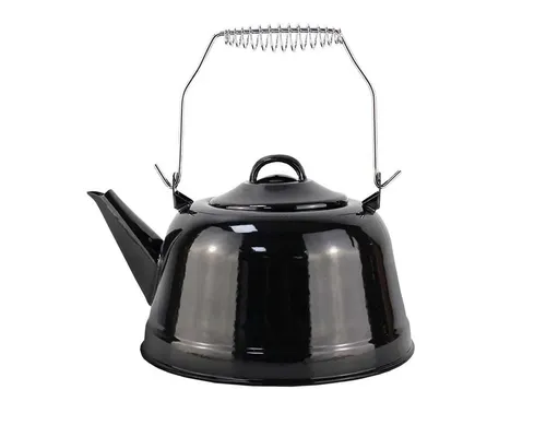 Michelino 2,4L Teekessel Camping Outdoor in schwarz von Michelino