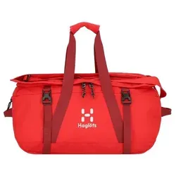 Haglöfs Cargo 60 Rucksack, Unisex, Scharlachrot/Dala Rot - Herren-Schultertaschen mit geräumigem Hauptfach und erweiterbarer Tasche, ideal für Abenteuer und Reisen. Versteckte Außentasche und praktische Schultergurte bieten zusätzlichen Komfort.