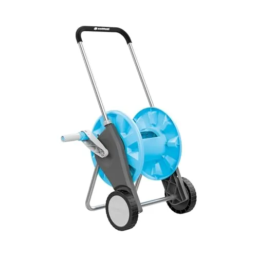 CELLFAST Schlauchwagen – Korrosionsbeständiger Gartenschlauchwagen mit 2 Rädern