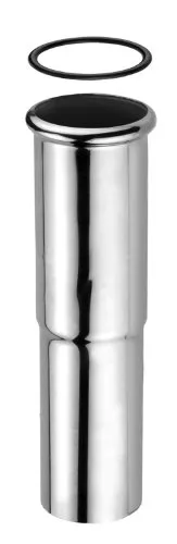 Cornat TEC318207 Verlängerungsrohr 32 x 125 mm Messing, chrom