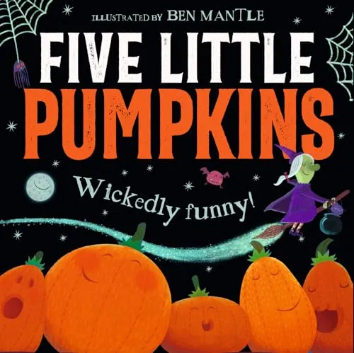 Produktbild Five Little Pumpkins: A fun rhyming picture book for kids – the perfect gift for Halloween 2025!