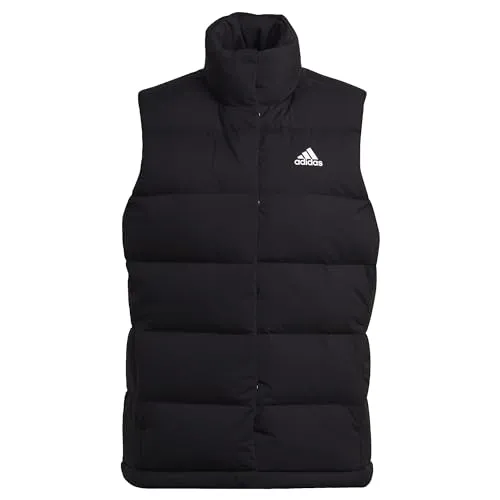 adidas Helionic Women's Down Gilet - Funktionsjacke für Outdoor-Aktivitäten, wasserabweisend und ideal für kühle Tage.