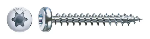 Spax Halbrundkopf Pan-Head T-STAR plus 3,5 x 12 Wirox in grau von SPAX