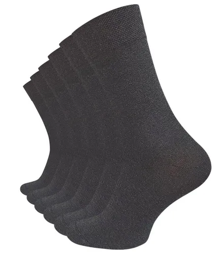 Cotton Prime® Socken ohne Gummibund (6-Paar) weiche Baumwollqualität