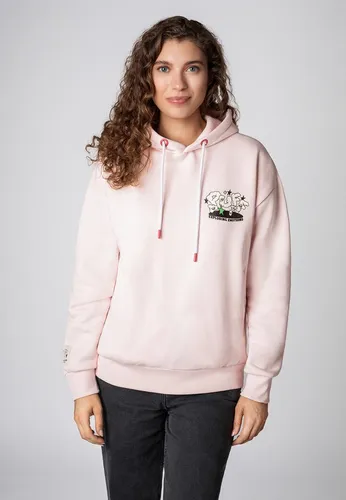 Sublevel Hoodie in Rosa von Sublevel