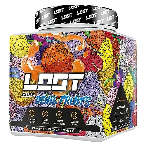 LOOT Game Booster | Konzentration & Fokus für Gamer - Sportnahrung für maximale Gaming Performance: Der LOOT Game Booster mit 200mg Koffein und 20 einzigartigen Inhaltsstoffen sorgt für langanhaltende Energie und gesteigerten Fokus – ideal für lange Gaming-Sessions!