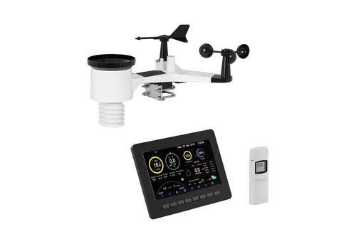 Steinberg Systems SBS-WS-500 WiFi Wetterstation - Wetterstation mit 7