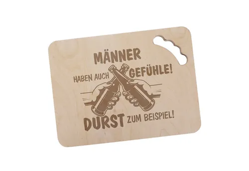 Herz & Heim Deckel für Bierkästen aus Holz in braun von Herz & Heim