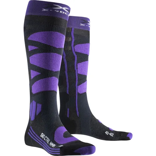 X-Socks X-socks Ski Control 4.0 Women charcoal melange/purple (G079) 35-36