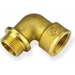 General Fittings - Messing Winkel 1' Dn25 Ig/ag Rohrwinkel Bogen Rohrbogen Biegung