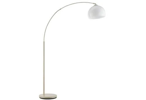 Brilliant Bogenlampe Vessa - Elegante Stehleuchte für Ihr Wohnzimmer - Moderne Bogenstehleuchte mit schwenkbarem Leuchtenkopf für gezielte Lichtausrichtung. E27-Fassung ermöglicht individuelle Lichtgestaltung. Ideal für stilvolle Akzente und gemütliche Lichtmomente im Wohnraum.