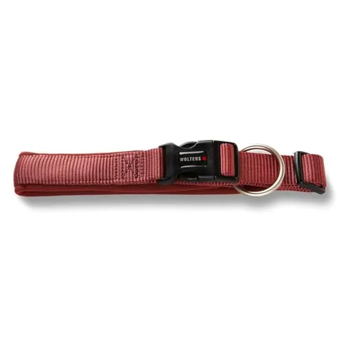 Wolters Halsband Professional Comfort, Farbe:rost rot, Größe:45-50 cm x 30 mm