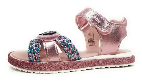 Richter Kinderschuhe Romea Sandale, Candy Planet, 27 EU - Sandalen für Mädchen mit Lederfutter und kinderfreundlichem Verschluss für hohen Tragekomfort und sicheres Tragen.