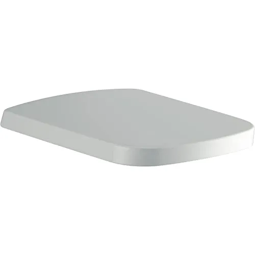 Ideal STANDARD WC-Sitz Mia/Strada weiß mit Absenkautomatik - Hochwertiger Duroplast WC-Sitz mit praktischer Absenkautomatik für sanftes Schließen, ideal für moderne Badezimmer.