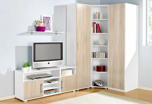 Jugendzimmer-Set PRIESS, weiß